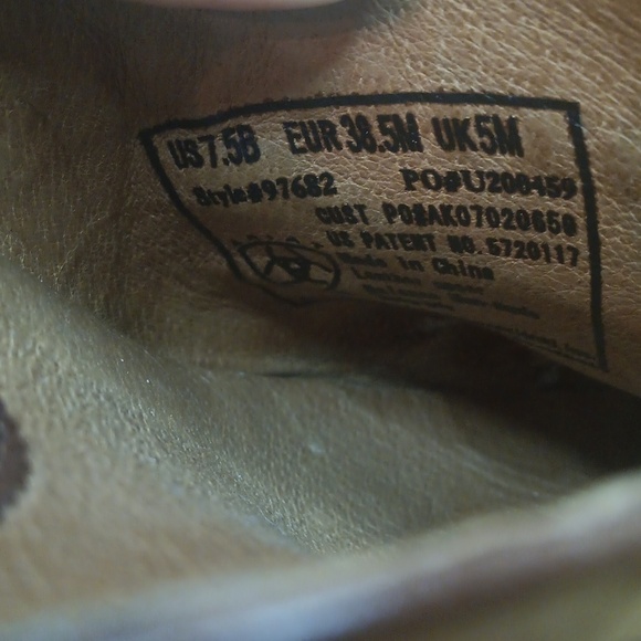 Ariat Brown Leather Slip-On Mules Size 7.5 - Picture 3 of 10